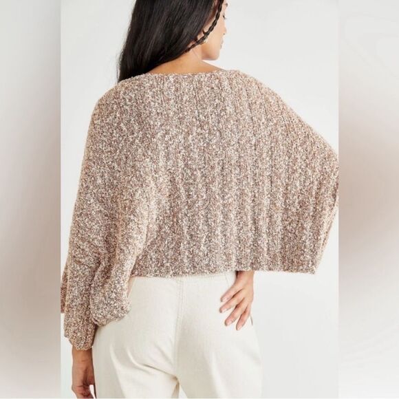 Free people too good pullover cropped sweater - Picture 2 of 6